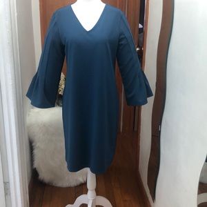 Banana Republic. Dress Petroleum Blue mid size S